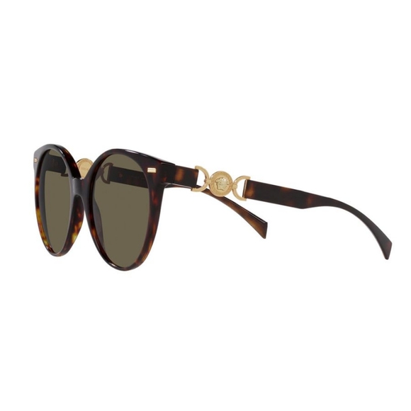 NEW VERSACE VE4442 108/3 BROWN WOMEN SUNGLASSES MOD 4442 EYEWEAR - Picture 3 of 7